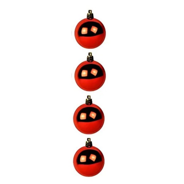 Encontraproduto.com.br - Kit Bolas Natal Dourada 4 Un - Wincy