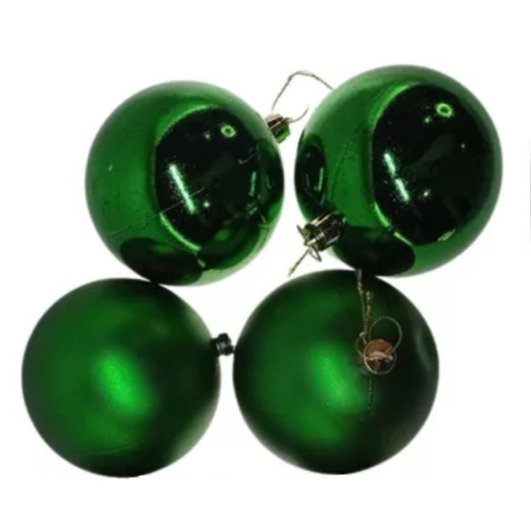 Encontraproduto.com.br - Kit Bolas Natal Dourada 4 Un - Wincy