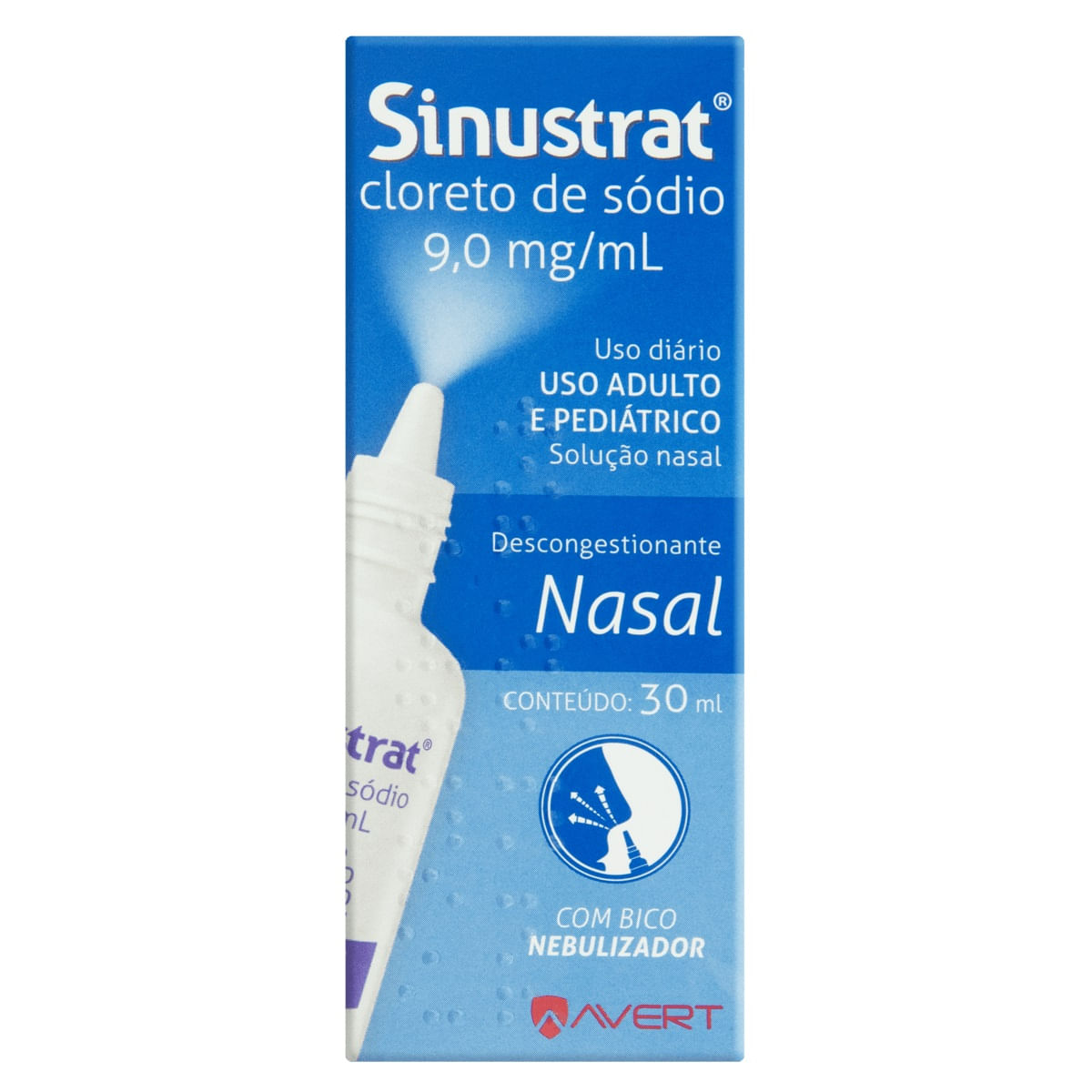 SINUSTRAT SOLUCAO NASAL NEBULIZADORA 9MG 30 ML x 1 (/ML)