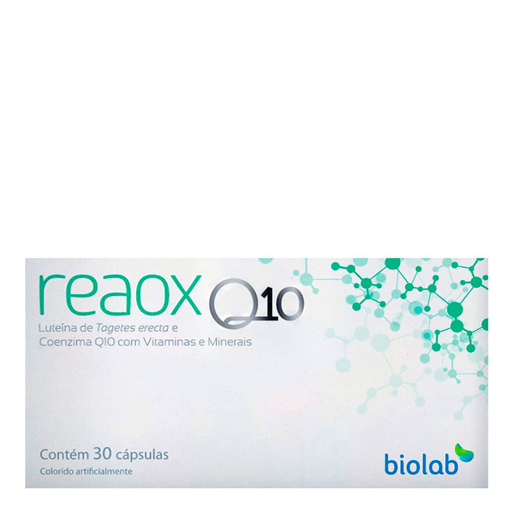 Encontraproduto.com.br - Suplemento Biolab Reaox Q10 Com 30 Cápsulas