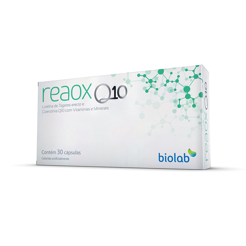 Encontraproduto.com.br - Suplemento Biolab Reaox Q10 Com 30 Cápsulas