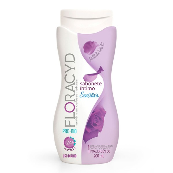 Sabonete Líquido Intimo Floracyd Sensitiva 200ml