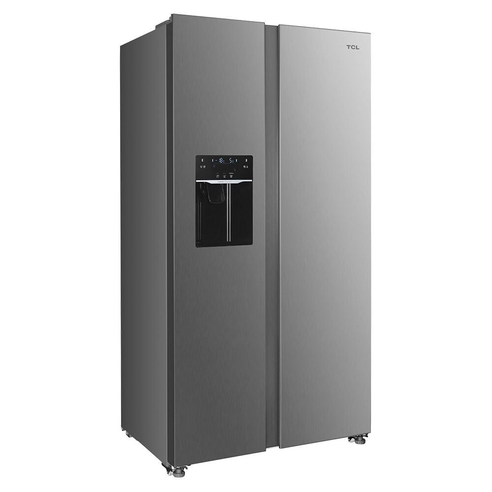 Encontraproduto.com.br - Geladeira Side By Side 516 Litros TCL C516SBIMN Inox 110V