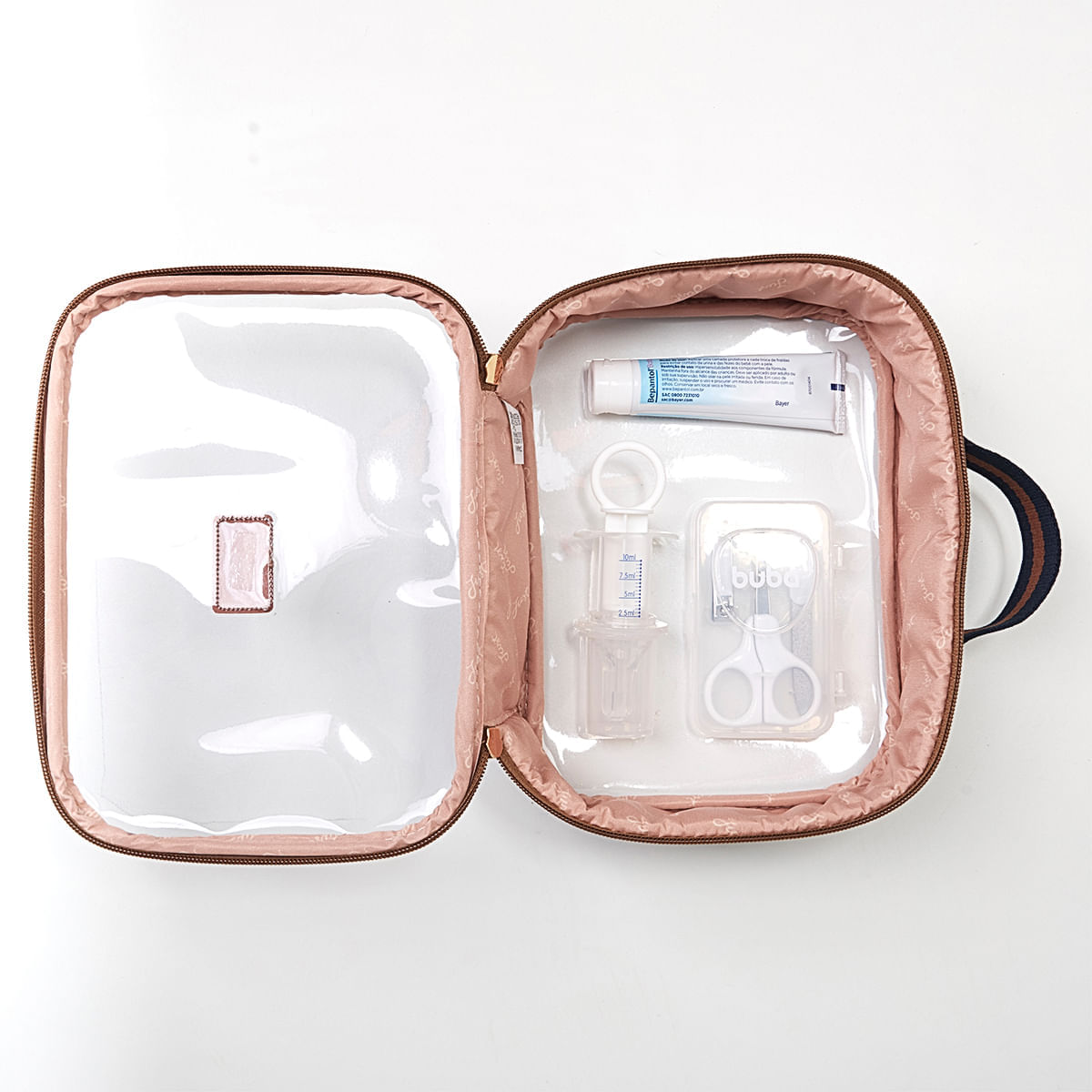 Encontraproduto.com.br - Kit 2 Necessaires para bebê Bella Marinho - Just Baby