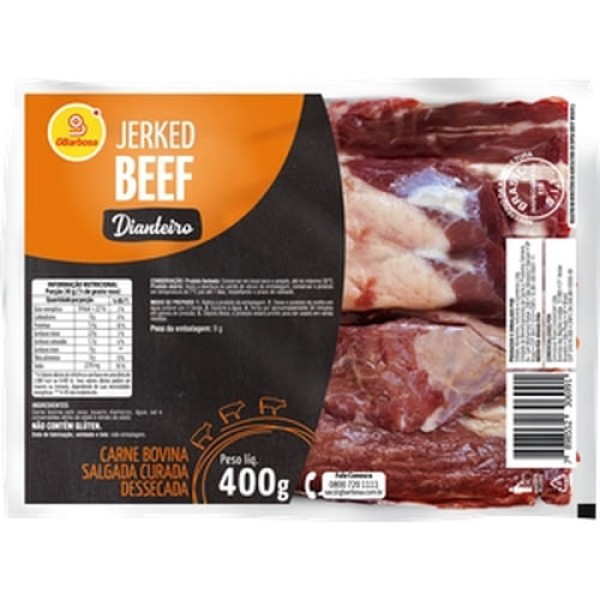 Jerked Beef GBarbosa Dianteiro 400g