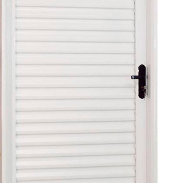 Encontraproduto.com.br - Porta de Aço Mgm Minas Sul Laminado Branco 217x85x6