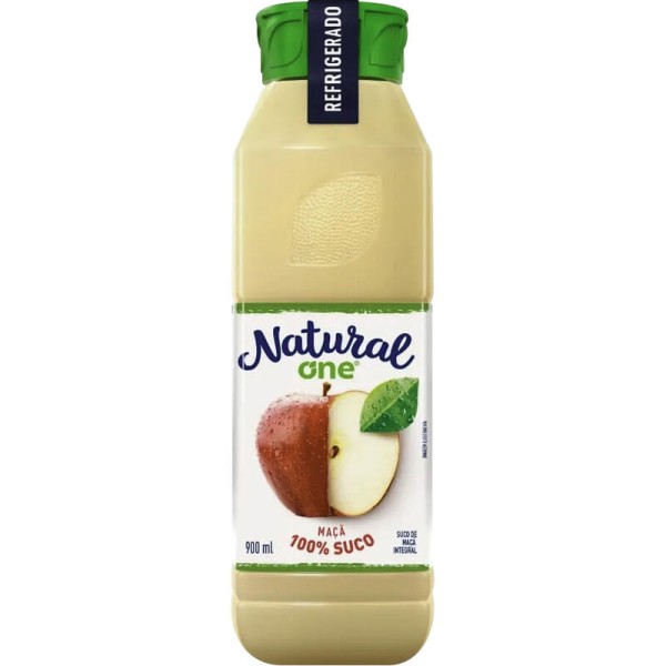 Suco Natural One Refrigerado Maçã Pet com 900ml