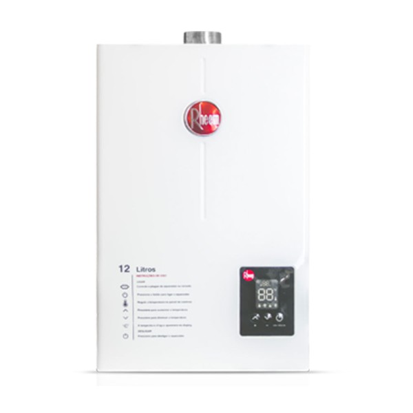 Encontraproduto.com.br - Aquecedor de Passagem Rheem 12 L/min Gás Natural RB3AP12PVNTIN - Bivolt
