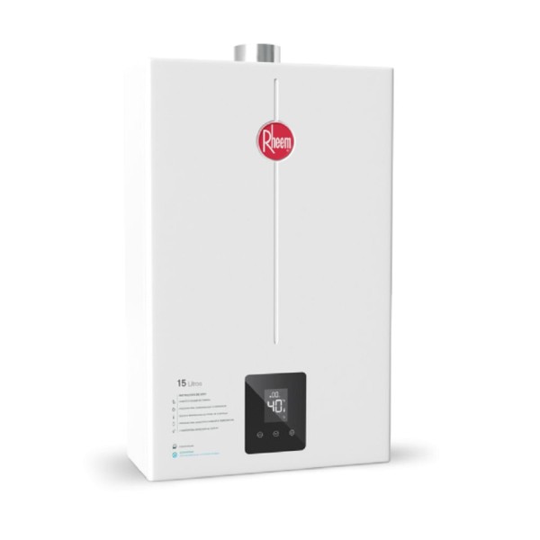 Encontraproduto.com.br - Aquecedor a Gás 15L GN Digital Exaustão Forçada Bivolt Rheem