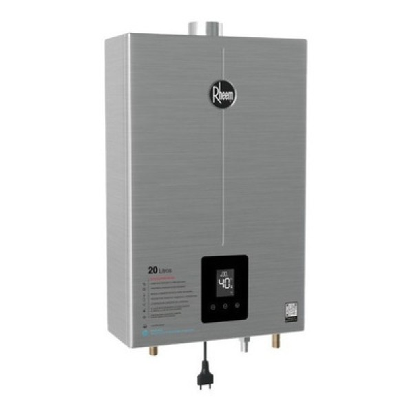 Encontraproduto.com.br - Aquecedor a Gás RB 20L GLP Digital Exaustão Forçada Bivolt Rheem