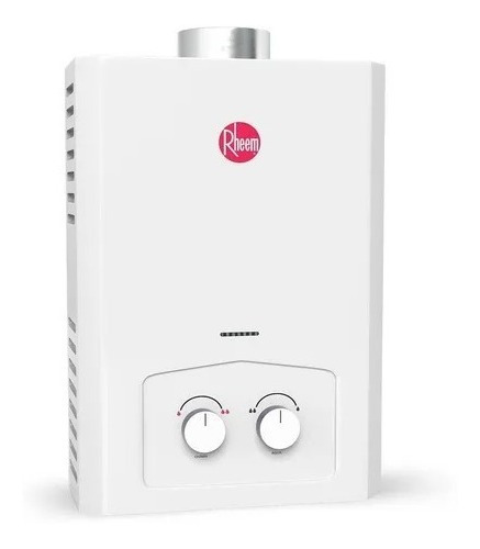 Encontraproduto.com.br - Aquecedor 7 litros mecânico com sensor de Fluxo GLP Rheem