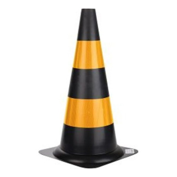 Encontraproduto.com.br - Cone Rígido Refletivo 50cm - Delta Plus