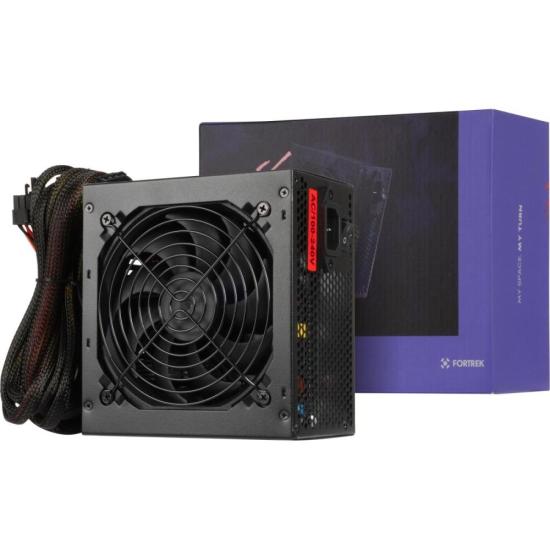 Encontraproduto.com.br - Fonte Gamer Atx Fortrek Black Hawk 500w 80 Plus Bronze Pfc Ativo [f002]