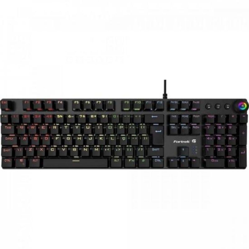Teclado Rgb Gpro Plus K7 Black Edition - Fortrek G