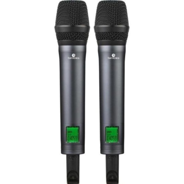Encontraproduto.com.br - Microfone sem Fio Harmonics HSF300-2