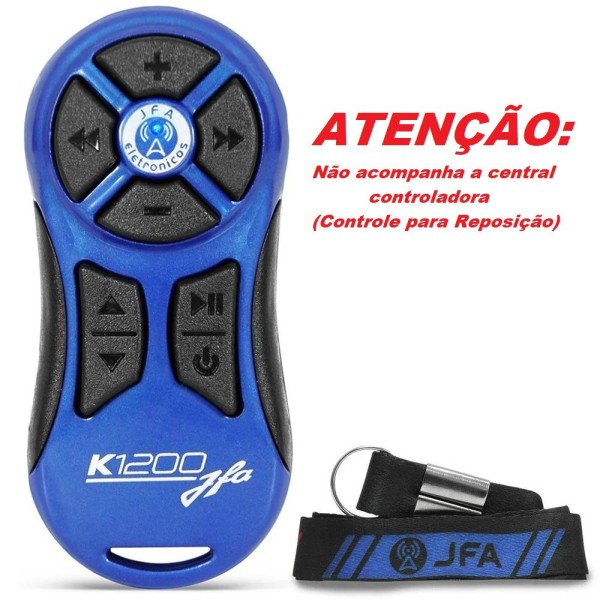 Encontraproduto.com.br - Controle Longa Distância Avulso K1200 Azul JFA