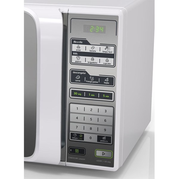 Encontraproduto.com.br - Micro-ondas Midea Liva Espelhado 20 Litros MTFE21/MTFE22
