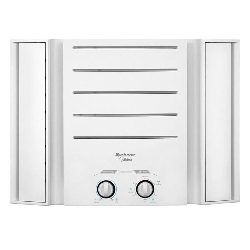 Ar-Condicionado de Janela Springer Midea 7500Btus Quente e Frio QQJ075BB - 220V