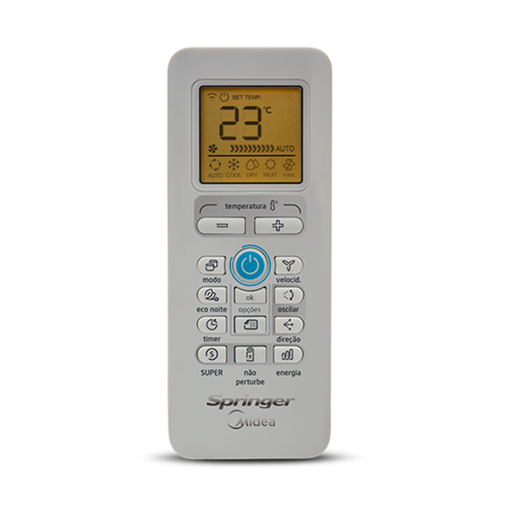 Encontraproduto.com.br - Ar Condicionado Split Hi Wall Springer Midea AirVolution 9000 BTU/h Frio 42TFCA09S5 – 220 Volts