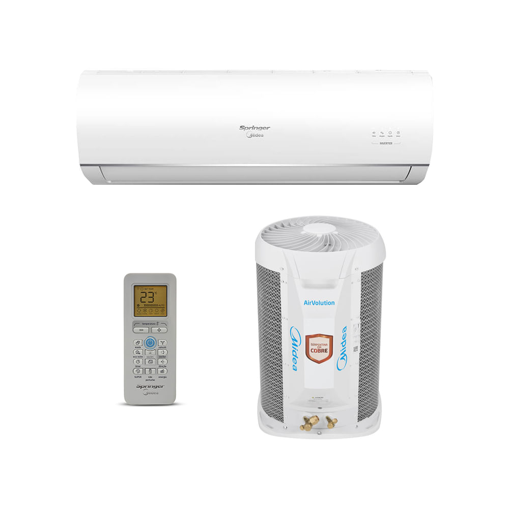 Encontraproduto.com.br - Ar Condicionado Split Springer Midea 12K Btus Q/F 220V