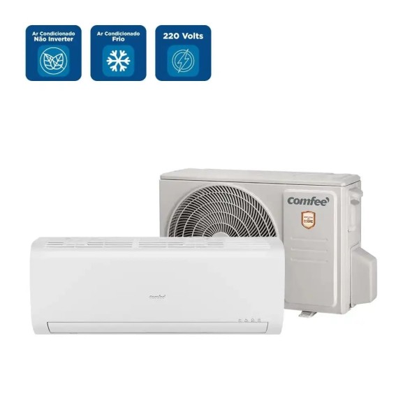 Encontraproduto.com.br - Ar Condicionado Split Hi Wall Springer Midea Comfee 9000 BTU/h Frio 42AFCF09F5 – 220 Volts