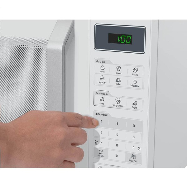 Encontraproduto.com.br - Forno Micro-ondas Midea 27 Litros MXSA27B com 800W Branco
