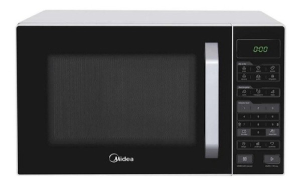 Forno Micro-ondas Midea MXSA35P1 35 Litros Preto/Branco