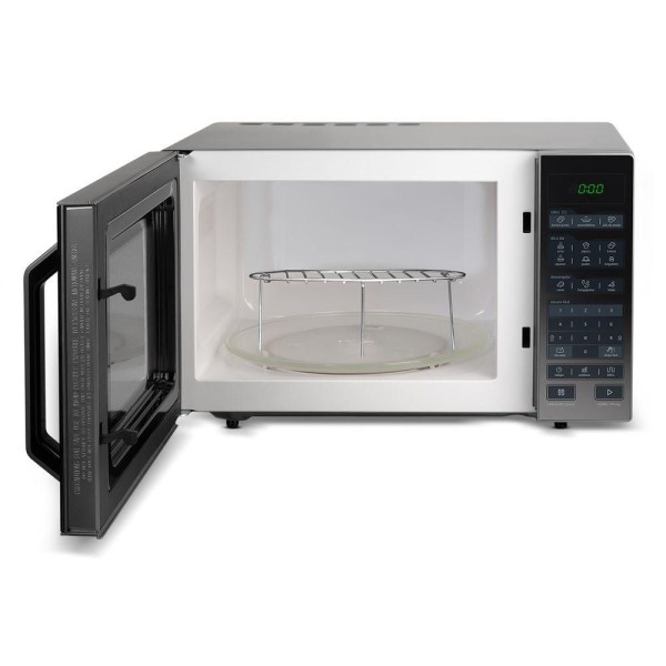 Encontraproduto.com.br - Micro-ondas 35L Grill Prata Espelhado Midea MXGA35S