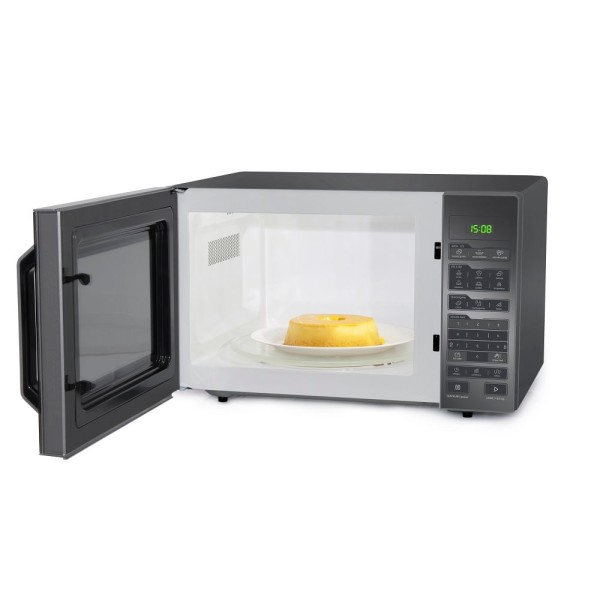 Encontraproduto.com.br - Micro-ondas 35L Grill Prata Espelhado Midea MXGA35S
