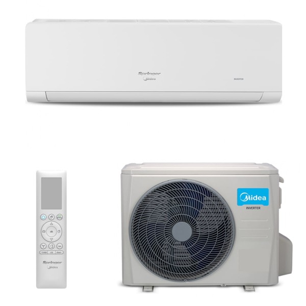 Ar Condicionado Springer Midea Inverter Xtreme Save Connect 9.000 Btus Quente e Frio 220V