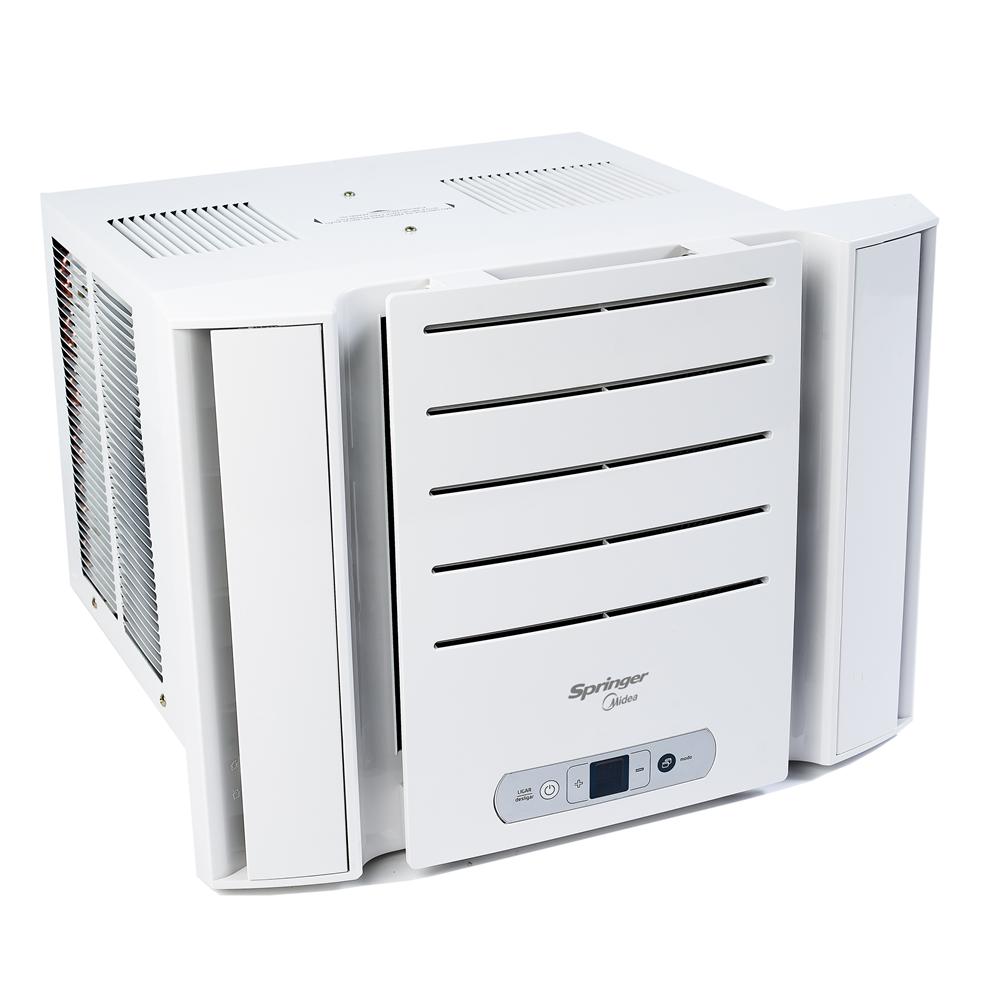 Encontraproduto.com.br - Ar Condicionado Janela Eletrônico Springer Midea 7500 BTUs Frio 220V QCK075RB