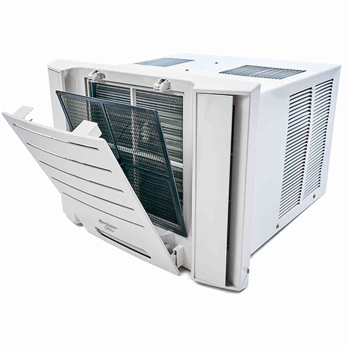 Encontraproduto.com.br - Ar Condicionado Janela Eletrônico Springer Midea 7500 BTUS Frio 110V QCK078RB