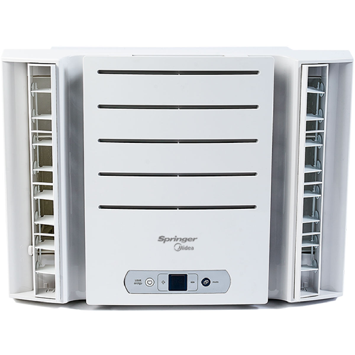 Encontraproduto.com.br - Ar Condicionado Janela Eletrônico Springer Midea 10000 BTUS Frio 110V QCK108RB