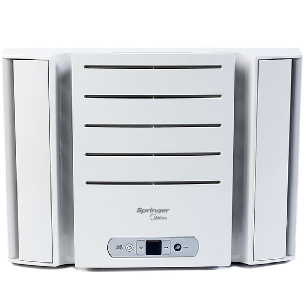 Encontraproduto.com.br - Ar Condicionado Janela Eletrônico Springer Midea 10000 BTUS Frio 110V QCK108RB