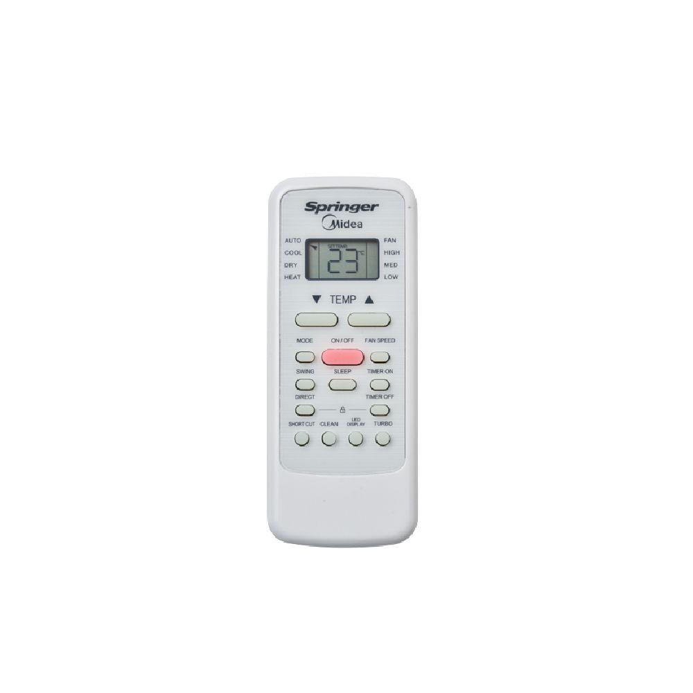 Encontraproduto.com.br - Ar Condicionado Janela Eletrônico Springer Midea 10000 BTUS Frio 110V QCK108RB