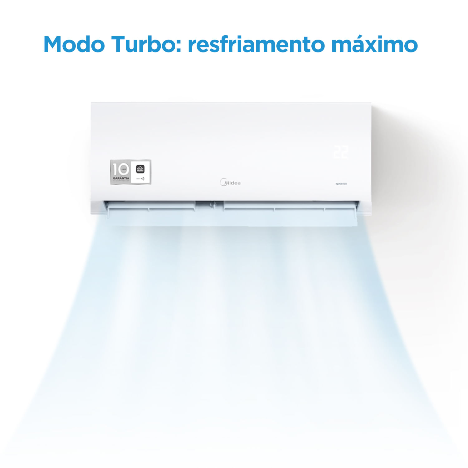 Encontraproduto.com.br - Ar Condicionado Split Springer Midea Xtreme Save Connect 24000 BTUs Inverter Frio 220V 38AGVCI24M5