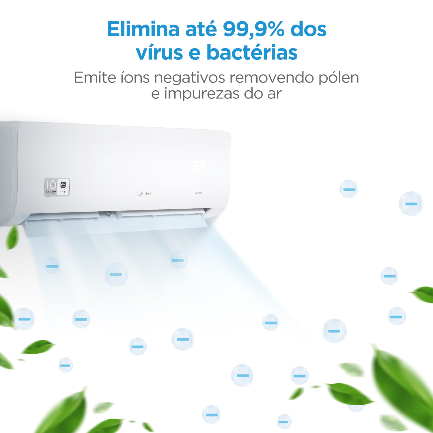Encontraproduto.com.br - Ar Condicionado Split Springer Midea Xtreme Save Connect 24000 BTUs Inverter Frio 220V 38AGVCI24M5