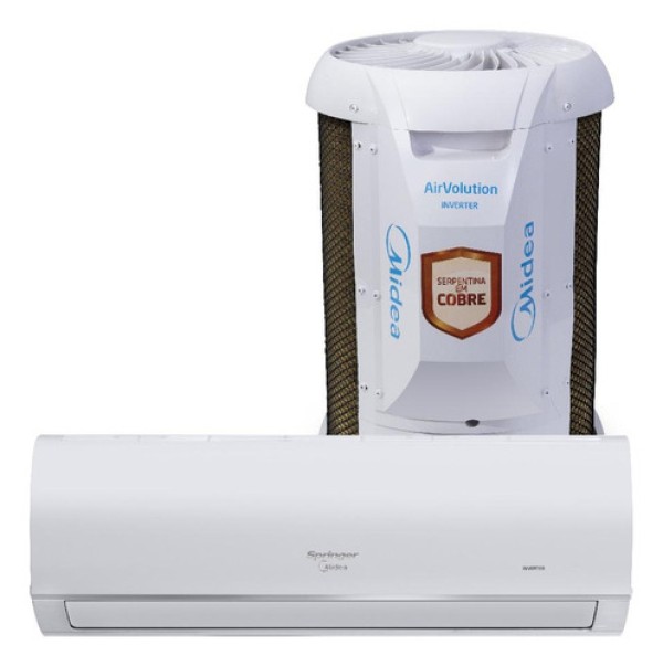 Ar Condicionado Split Hi Wall Inverter Springer Midea AirVolution Connect 9000 BTU/h Frio 42AFVCI09S5 - 220 Volts