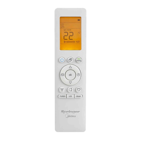Encontraproduto.com.br - Ar Condicionado Split Hi Wall Inverter Springer Midea AirVolution Connect 18000 BTU/h Frio 42AFVCI18S5 - 220 Volts