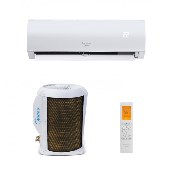 Encontraproduto.com.br - Ar Condicionado Split Hi Wall Springer Midea Airvolution 9.000 Btus Frio 220v R-32