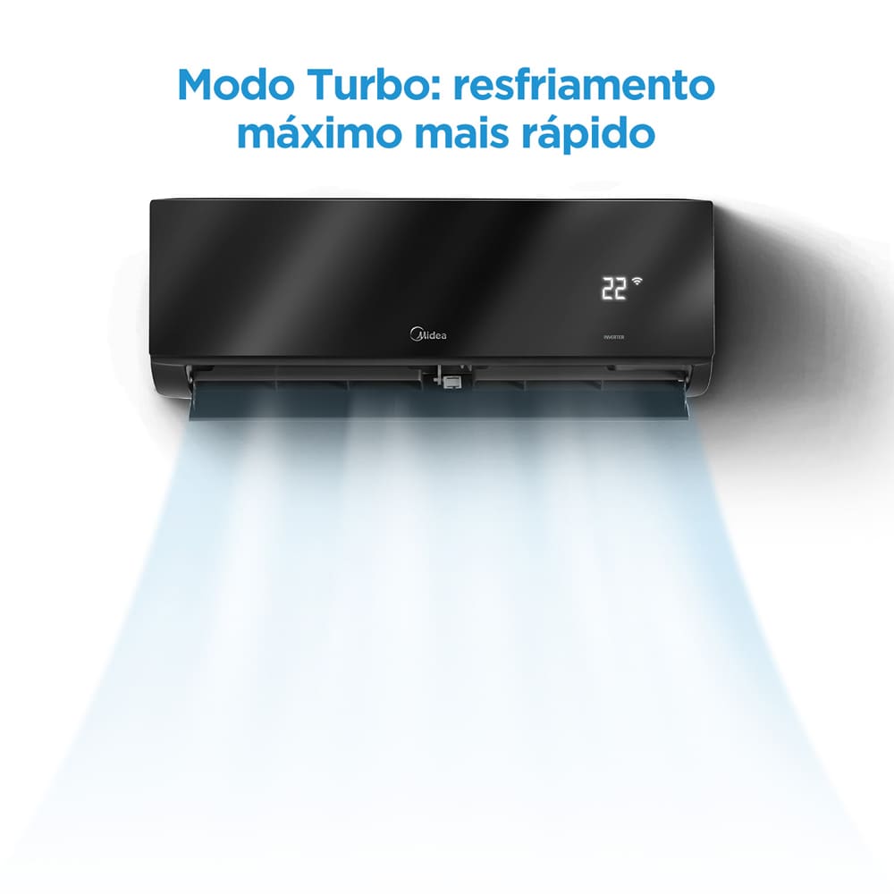 Encontraproduto.com.br - Ar Condicionado Split Hi Wall Inverter Springer Midea Xtreme Save Connect 12000 BTU/h Quente e Frio 42MGVQI12M5 – 220 Volts