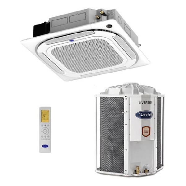 Ar Condicionado Split Cassete Inverter Carrier Connect 36000 BTU/h Frio R32 Monofásico 40KVQD36C5 – 220 Volts
