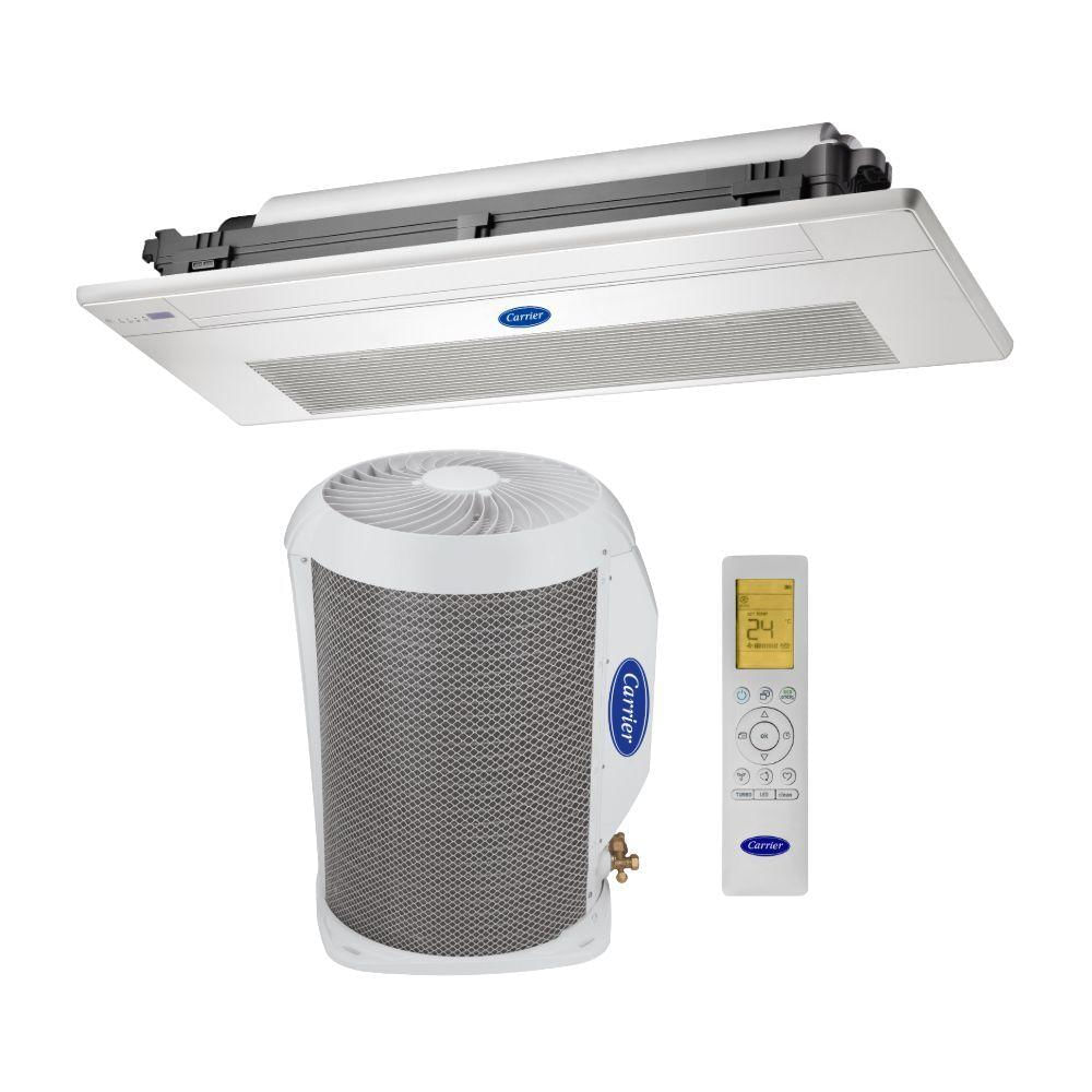 Encontraproduto.com.br - Ar Condicionado Split Cassete Carrier Inverter 12000 BTU/h Quente e Frio Monofásico 40KVQOD12C5 – 220 Volts