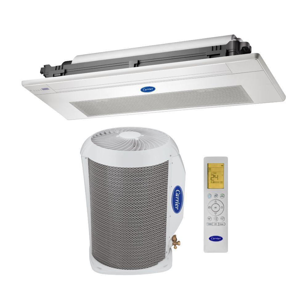 Encontraproduto.com.br - Ar Condicionado Split Cassete Carrier Inverter 12000 BTU/h Quente e Frio Monofásico 40KVQOD12C5 – 220 Volts