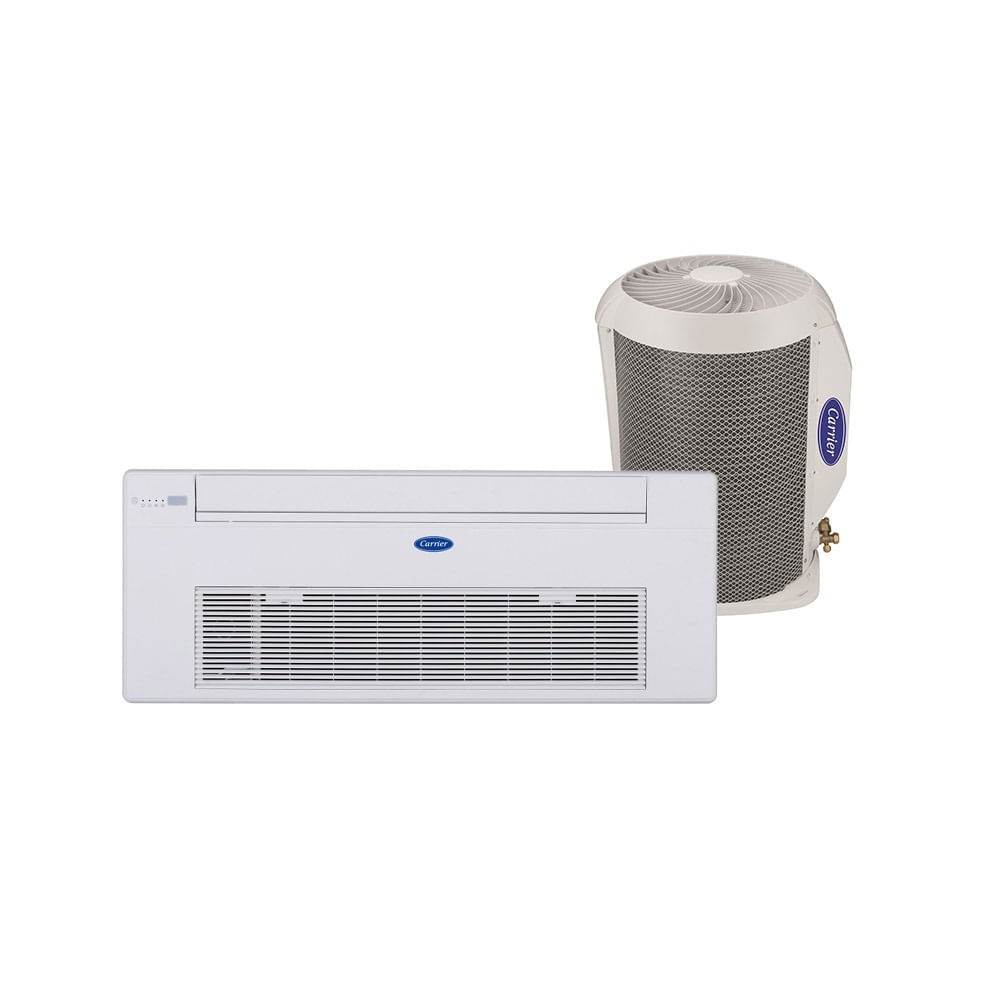 Encontraproduto.com.br - Ar Condicionado Split Cassete Carrier Inverter 12000 BTU/h Quente e Frio Monofásico 40KVQOD12C5 – 220 Volts