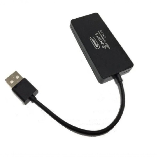 Encontraproduto.com.br - Mini Hub Leitor 4 Portas Usb 2.0 De Uso Simultâneo Exbom UH-25X