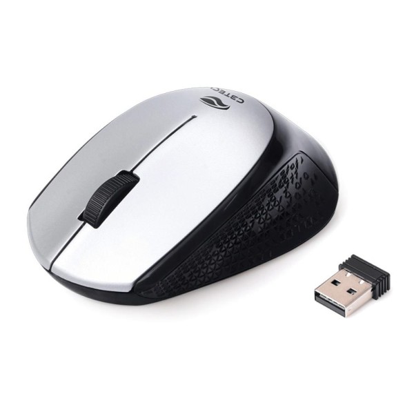 Encontraproduto.com.br - Mouse sem Fio C3TECH M-W50SI RC Nano Prata