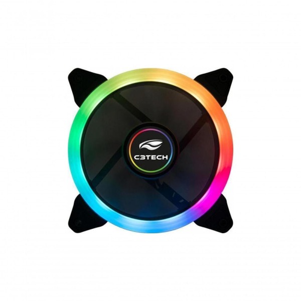 Encontraproduto.com.br - Kit Cooler Fan F7-L600Rgb C3Tech