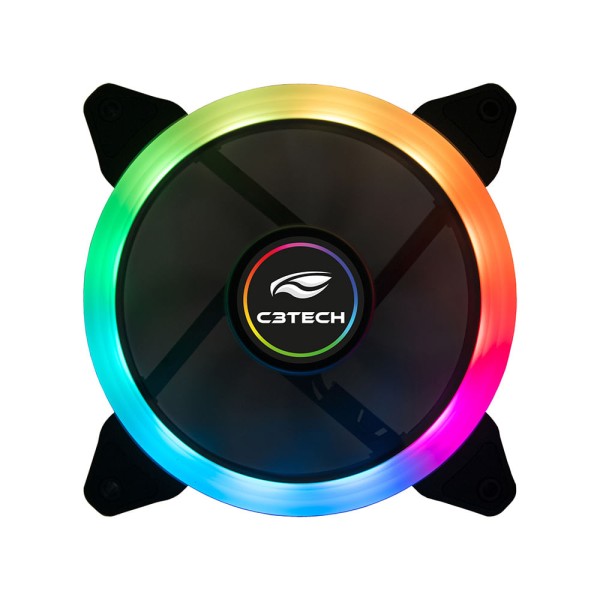 Encontraproduto.com.br - Kit Cooler Fan F7-L600Rgb C3Tech