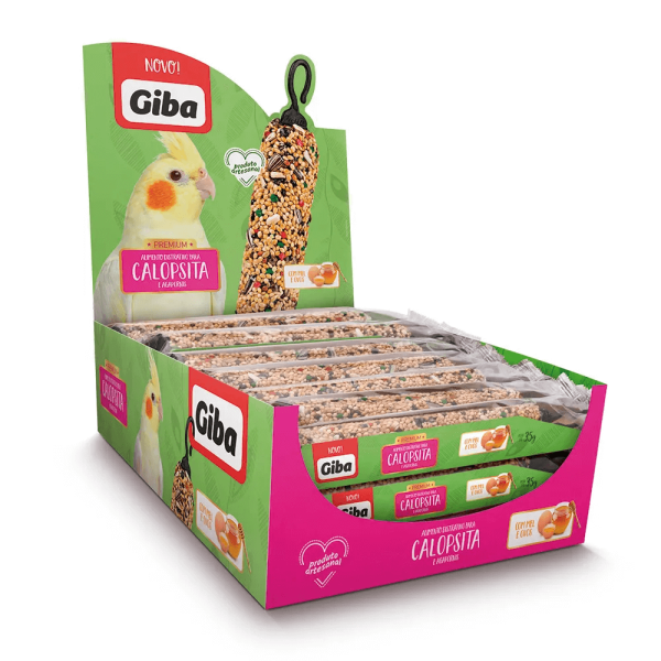 Encontraproduto.com.br - Bastão Giba para Calopsita 1 Unidade com 35gr